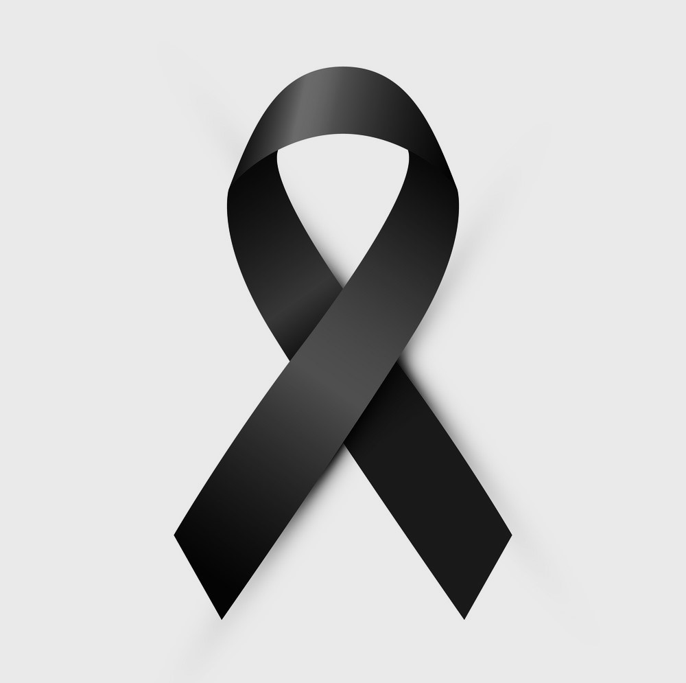 black ribbon vector 20219520