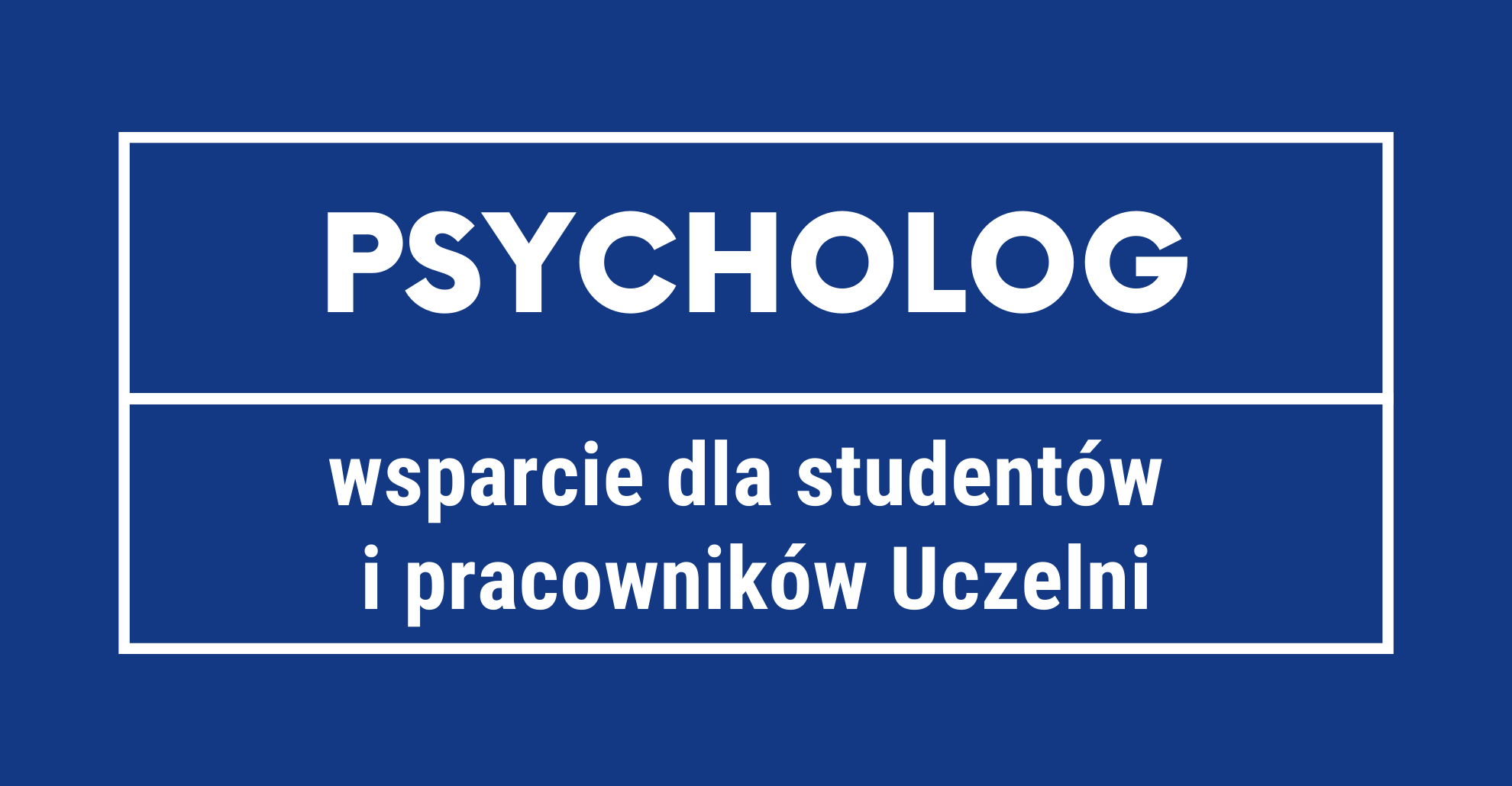 grafika bezplatne wsparcie psychologiczne granatowe tlo bialy napis