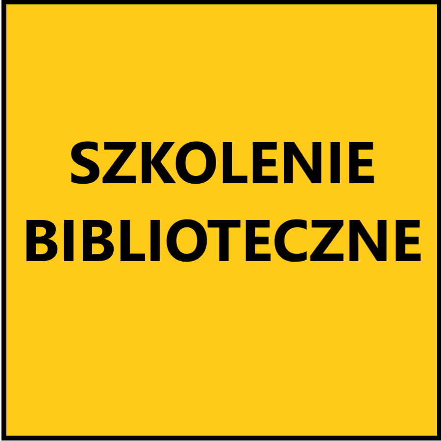 SZKOLENIE biblioteczne